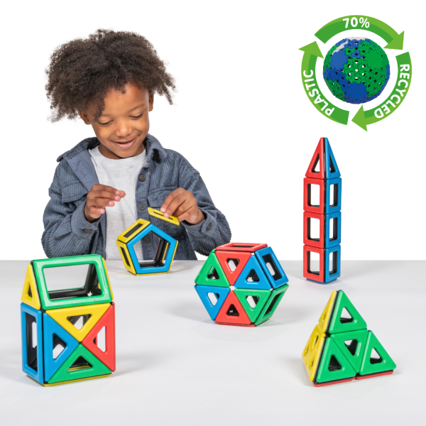 Magnetic Polydron Shapes Set